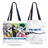Bolsa de Lona para Estudante de Blue Prison Anime Bolsa de Ombro Cruzada Venda Direta Internacional Presente Publicitário Personalização