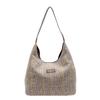 Bolsa de Grande Capacidade para Mulheres Outono e Inverno 2024 Nova Bolsa Tote Casual de Ombro e Axila para Trabalho e Deslocamento Versátil