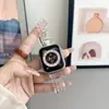 Correa de Pétalo de Empalme Electrochapada para AppleWatch Correa de Reloj Correa Transparente para Huawei/Samsung