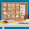50 Pegatinas de Animales de Dibujos Animados de Dopamina para Teléfonos Móviles, Portátiles, Maletas, Pegatinas Decorativas para Cuadernos