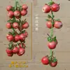 Espetos Decorativos de Frutas e Legumes Pendurados, Espetos de Pimenta Falsos, Milho Decorativo para Ornamentos de Fazenda, Restaurante, Pátio, Pingentes de Colheita