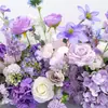 Salão de Festas de Casamento e Aniversário Arranjos de Flores Artificiais, Arranjos de Flores para Mesa Longa, Arranjos de Flores de Chão, Decoração de Cenário, Flores Artificiais, Arranjos de Flores Artificiais Prontos