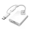 Adecuado para Teléfonos Móviles Huawei Adaptador Tipo-C Dos en Uno Carga OTG Conexión USB 3.0 Teclado Ratón para Uso de Oficina