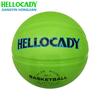 Color de fábrica color multicolor baloncesto de goma estudiante adulto artículos deportivos baloncesto de canal profundo exportación