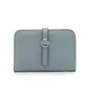 Moda europea y americana primera capa piel de vaca patrón lichi billetera billetera platino para mujer clutch largo bolso porta pasaporte de cuero