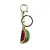 Chaveiro de Melancia Fruta Fofo Fábrica Atacado Chaveiro Criativo de Liga Atacado Acessórios para Mochila Feminina Pingente