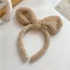 Xingdelu misma diadema de orejas de conejo Corea del Sur celebridad de Internet linda muñeca de dibujos animados pasador diadema cara de felpa lavado al por mayor