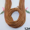 Cuerda Trenzada de Núcleo Bicolor Vertical de 5 mm Correa Cruzada de Moda Cuerda Decorativa Cordón para Cintura de Ropa Longitud Ajustable