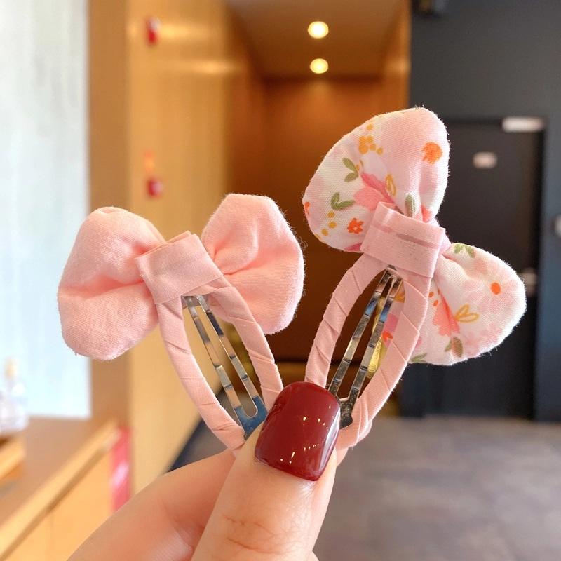 2个装~碎花发夹