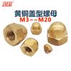 Tipo de Cubierta Tuerca de Cobre Tapa de Tornillo de Tuerca Bola Fea Cabeza Roscada Tapa de Cobre M34681012M14M16-20
