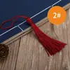 Atacado de Fábrica Ornamento Pendurado Estilo Antigo Marcador de Página Leque Festivo Tassel Colorido Embalagem Presente Cortina Pequeno Tassel