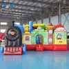 Ventas Directas de Fábrica de Trampolines Inflables de Tren para Niños, Toboganes, Instalaciones de Diversión para Interiores y Exteriores, Parques Temáticos, Castillos de Entretenimiento
