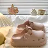 Zuecos de Verano Birkenstock para Mujer para Uso en Exteriores, Antideslizantes, de Suela Gruesa, Silenciosos, Sandalias de Playa para Exteriores, Pantuflas Cerradas de Eva