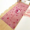 Tapete de veludo com diamantes 3D para cabeceira de cama, sala de estar, mesa de centro, quarto, tapete de chão de veludo curto, manta para varanda, porta de entrada, lavável