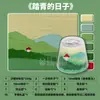 Vela de Pintura con Arena Paisaje Creativo Taza de Pintura al Óleo Cera Hecho a Mano Arena de Colores Flor de Hielo Cera DIY Herramienta de Aromaterapia sin Llama Paquete de Materiales