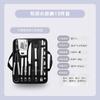 Amazon Hot Outdoor Barbecue Tools Set 13 peças Ferramentas de panificação Oxford Bag Set Venda Direta no Exterior