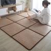 Tapete dobrável estilo japonês, sala de estar, quarto, cabeceira, varanda, tapete de tatame, tapete de vime, tapete de céu de verão