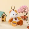 Llaveros de Animales de Peluche Lindos: Lentil, León, Abeja, Orangután Llaveros Aromáticos, Colgantes para Bolsos y Coches al por Mayor