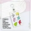 Novo Porta-Cartões de Desenho Animado Porta-Cartão de Identidade de Estudante Cartão do Campus Porta-Cartão de Refeição Tampa Deslizante Transparente Porta-Cartão de Identidade Masculino e Feminino Capa Protetora