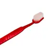Escova de Banho Grande em Formato de Escova de Dentes, Escova Esfoliante, Escova de Banho com Gancho, Preto e Vermelho