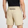Shorts Masculino Transfronteiriço Tecido Secagem Rápida Cor Sólida Corrida Fitness Esportes Casual Estilo Americano Calça de Cinco Pontos Comércio Exterior Europeu e Americano