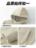 Sudadera con cremallera y cuello alto de forro polar de 500 g Chaqueta de invierno para hombre Nueva chaqueta cálida de algodón con forro polar Ropa térmica engrosada