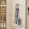 Estante para Paraguas sin Taladro para Uso Doméstico, Gadget Soporte para Paraguas para Entrada, Estante para Paraguas Ultradelgado Montado en la Pared