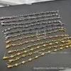 Pulsera de Flor de Cruz de Diamante Nuevo Ch Crowe Moda Retro Europea y Americana Tendencia Estilo de Pareja S925 Estándar Pulsera Delgada