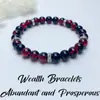 Temu Xiyin Tk Amazon Pulsera Popular Transfronteriza Pulsera de Piedra Natural Amatista Venta Caliente Europea y Americana Nuevo Al Por Mayor
