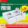 Express 76*130 Zhongtong Yuantong Em Branco Um Triplo Adesivo Eletrônico Rosto Etiqueta Única Papel para Impressão Térmica Express