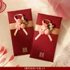 Sobres Rojos para Bodas, Estilo de Alta Gama, Sobres de Dinero de la Suerte de Mil Yuanes, Nuevo Modelo 2026, Regalo de Compromiso, Ceremonia del Té, Regalo de Boda