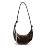Bolsa de Dumpling Estilo Preguiçoso de Verão 2026 Nova Moda Alta Qualidade Grande Capacidade Bolsa de Dumpling Simples Versátil Bolsa Croissant