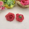 Em Estoque Flor Artificial Rosa 5cm Chapéu de Unicórnio Roupa Guirlanda Adorno de Cabeça Acessórios de Presente Fotografia Parede de Flores Decoração de Casamento