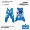 Millones de Toallas de Baño Portátiles con Capucha y Broches de Presión Secado Rápido Bata de Baño con Capucha para Niños Chal Protección Solar Toalla de Baño con Capucha