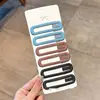 Pinzas para el Cabello con Letras Color Café para Mujer, Pinzas Laterales de Moda y Versátiles, Accesorios para el Cabello Lindos y Sencillos para Otoño e Invierno, Adecuadas para Lavarse la Cara y Maquillaje