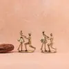 Latón Puro Pareja de Propuesta Hogar Sala de Estar Recién Casados Mejorar la Felicidad Pequeños Adornos Artesanías Decorativas Adornos