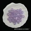 Cuentas Redondas con Purpurina Fina de 16 mm Chapadas en UV para Pulseras Hechas a Mano DIY, Cuentas para Joyería, Accesorios para Transmisiones en Vivo Populares