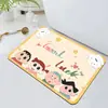 Alfombrilla de Diatomeas Dibujo Animado Xiaoxin para Baño Absorbente Antideslizante Felpudo para WC Secado Rápido Resistente a la Suciedad Alfombrilla de Piso para WC