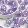 Ciudad de la Luz de Luna Dingyi Cuentas Luminosas Luna Fría Galvanizado Brillo Fino Resina Agujero Pasante Cuentas Sueltas Pulsera DIY Accesorios de Joyería