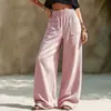 2026 Amazon Europa Transfronterizo Nueva Ropa para Mujer Moda Casual Holgada Pana Multicolores Pantalones para Mujer