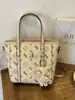 Bolso de Mano de Lujo de Nicho para Mujer 2026 Nuevo Moda Tendencia Monograma Cruzado al Hombro Versátil Bolso Cubo para el Trabajo