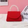 Bolsa Pequeña Roja de Año Nuevo Celebridad de Internet Bolso Cruzado de Princesa Pequeño Fragante Moda Estilo Extranjero Bolsa Linda de Niña Venta al por Mayor