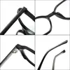 Nova Armação de Óculos Quadrada Grande Estilosa Pin Tr90 Armação Masculina Street Style de Alta Qualidade Fabricante de Óculos de Acetato Atacado