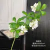 Jin Xi Flor Branca Simulada Diamante Rosa Rosa Hortênsia Decoração de Auditório de Casamento Material Floral Decoração de Sala de Estar em Casa Flor Artificial
