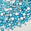 Resina Mixta Ss6-30 Color Ab Diamantes de Imitación para Uñas Planos Base Perforada DIY Funda de Teléfono Oso Violento Accesorios de Ropa Al por Mayor