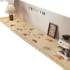 Tapete de Mesa para Aparador de Dibujos Animados, Impermeable y a Prueba de Aceite, Tapete Protector para Encimera de TV, Aspecto de Lujo Ligero y de Gama Alta, Tapete Anti-Suciedad para Zapatero