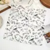 Pañuelo de mano fino absorbente de sudor de 34 cm para mujer, estilo antiguo nostálgico, estilo retro, algodón puro, nuevo pañuelo de mano para secar el sudor estilo Chinoiserie