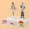 Soportes acrílicos personalizados con personajes de anime y dibujos animados, perfectos como decoración de escritorio; Soportes giratorios para figuras disponibles bajo pedido