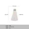 Decoración de Halloween, adorno de fantasma blanco de resina para el hogar y el jardín, decoración de ambiente festivo, regalo de ambiente festivo