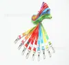 Suministro de fábrica lanyard de regalo para comercio exterior venta directa lanyard para permiso de trabajo lanyard de nailon fabricante de lanyards de Dongguan